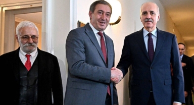 Numan Kurtulmuş DEM Parti'yi ziyaret etti 