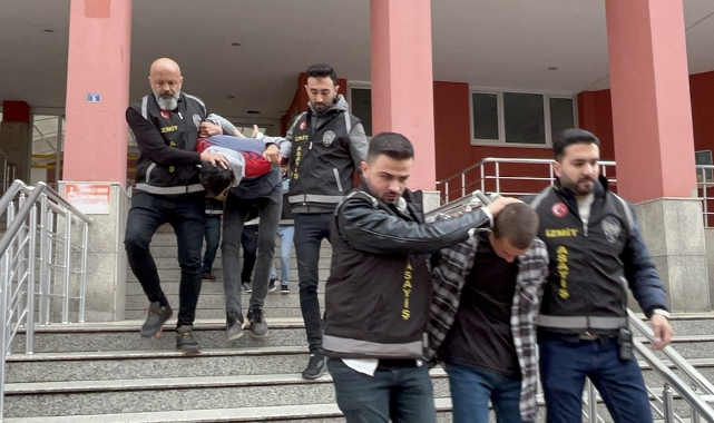 Şehir zorbaları tutuklandı