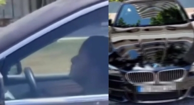 11 yaşındaki çocuğunu direksiyona geçirdi