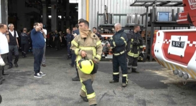 Bursa'da fabrikada korkutan yangın