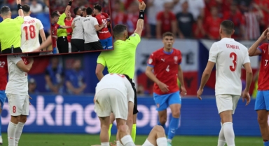 Çekişmeli Türkiye-Çekya maçı tarihe geçti