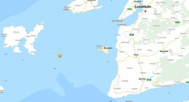 Ege Denizi'nde 3.9 büyüklüğünde deprem