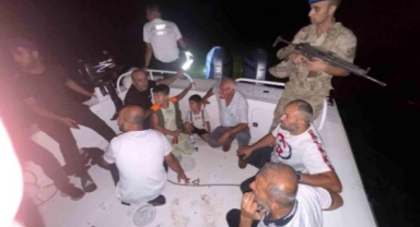 Hasankeyf'te mahsur kalmışlardı