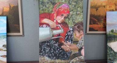 Kemer Belediyesi Kültür Evi’nde resim sergisi