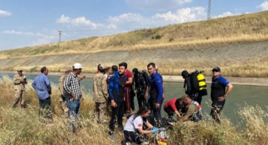 Sulama kanalına giren genç boğuldu