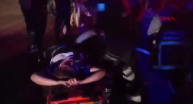 Aksaray'da TIR ile otomobil çarpıştı 