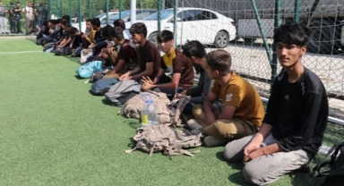 23 düzensiz göçmen yakalandı 