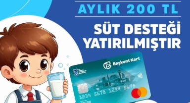 ANKARA BÜYÜKŞEHİRDEN 46 BİN 25 ÇOCUĞA SÜT DESTEĞİ 