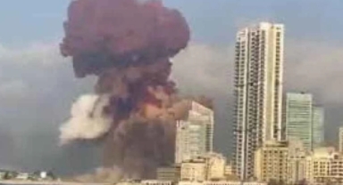 Beyrut'ta şiddetli patlama