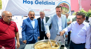 Bornovalılar, Gökdere Köyü’nde düzenlenen Geleneksel Aşure Etkinliği’nde bir araya geldi 