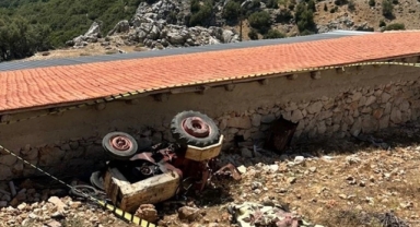 Burdur'da traktör kazası 