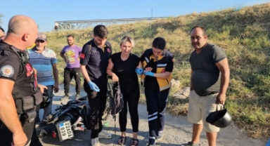 Edirne'de polis takibi sırasında kaza
