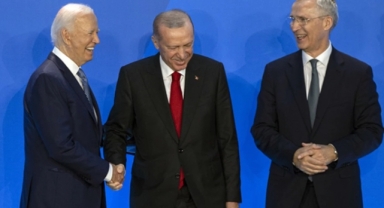 Erdoğan ve Biden'dan ayaküstü sohbet!
