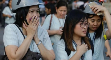 Filipinler'de 7.1 büyüklüğünde deprem