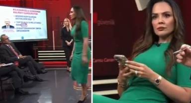 Gazeteci Buket Aydın programı terk etti