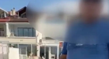 Haşema ile havuza giren kadının engelledi