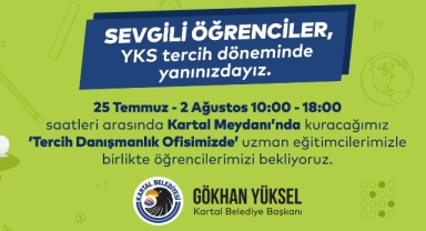 Kartal Belediyesi’nden Üniversite Adaylarına YKS Tercih Danışmanlığı 