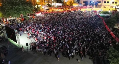 Kartal Meydanı’nda Milli Maç Coşkusu