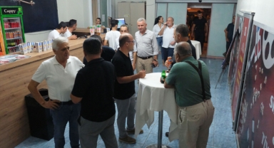 Kemer protokolü Atatürk filmini izledi