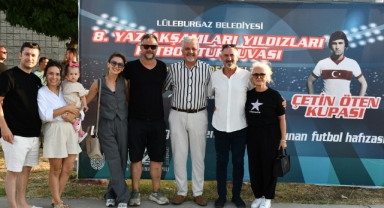 Lüleburgaz'da Yaz Akşamları Yıldızları Futbol Turnuvası başladı