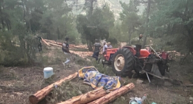 Muğla'da traktör kazası