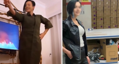 PKK propagandası yapan kadın infial yarattı