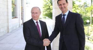 Putin ile Esad bir araya geldi