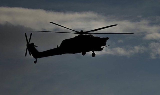 Rusya'da Mi-28 model askeri helikopter düştü