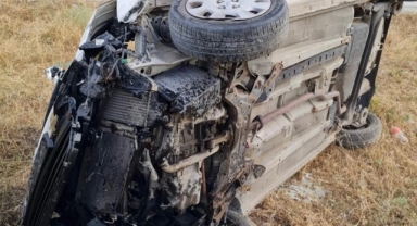 Sinop'ta Otomobil Çarpışması