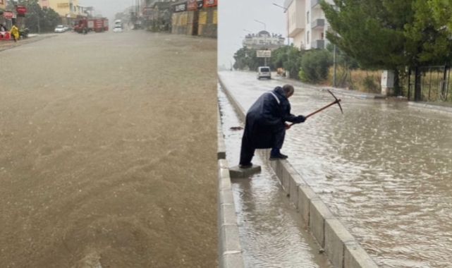 Üç ilde sağanak