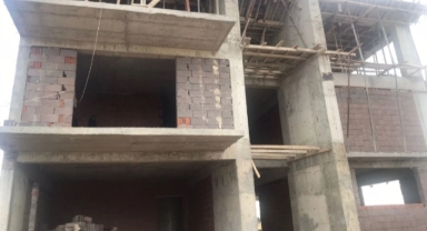 Uşak'ta İnşaat Kazası