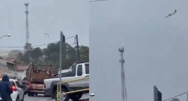 62 kişiyi taşıyan uçak düştü 