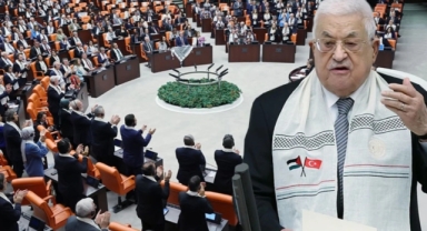 AKP ve MHP sıraları tarafından ayakta alkışlandı