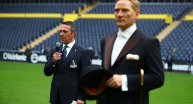 Ali Koç ilk vaadini gerçekleştiriyor