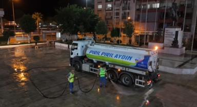 AYDIN BÜYÜKŞEHİR BELEDİYESİ PIRIL PIRIL İNCİRLİOVA İÇİN ÇALIŞMALARINA ARALIKSIZ DEVAM EDİYOR