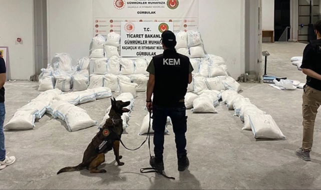 Binlerce ton uyuşturucu ele geçirildi