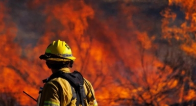 Bulgaristan sınırındaki yangın korkutuyor