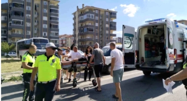 Edirne'de Motosiklet Kazası 