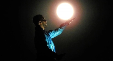 Gümüşhane'de Süper Ay göz kamaştırdı