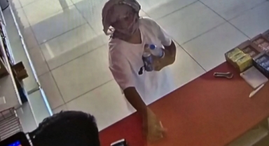 Hırsızlık için o kılığa girmişler