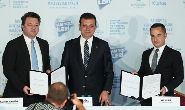 İBB ile KİPTAŞ imzaları attı!