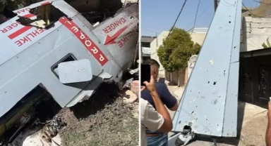 Irak'ta Türk SİHA'sı düşürüldü