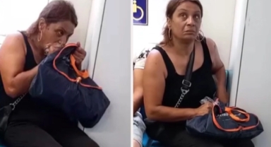 İstanbul'da Marmaray'da dehşete düşüren anlar