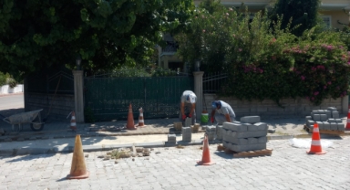 Kemer Çamyuva’da altyapı çalışmaları