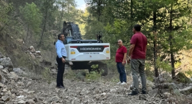 Kemer’de korkutan yangın