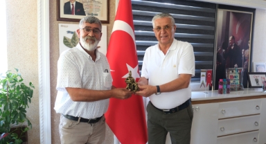 Kurt'tan  Kemer Belediye Başkanı Necati Topaloğlu’na ziyaret