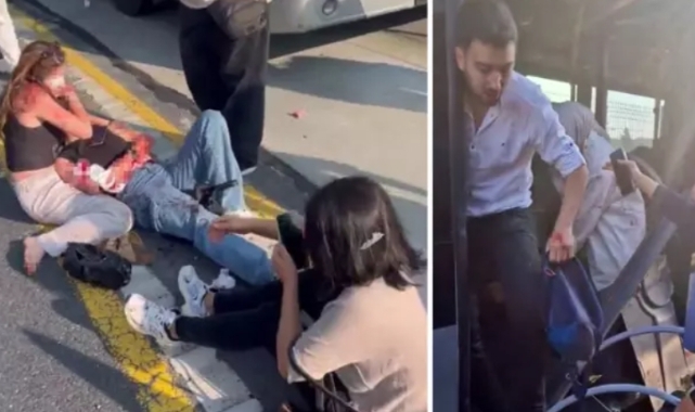 Ölümlü metrobüs kazasının yeni görüntüleri!