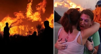 Yunanistan'da yangın 