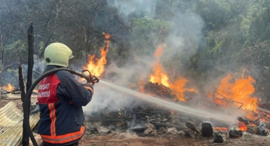 Yangın 3 evi kül etti