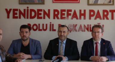 Yeniden Refah Partisi (YRP) Bolu İl Başkanı Sadettin Baskın’dan İlginç Protesto: 